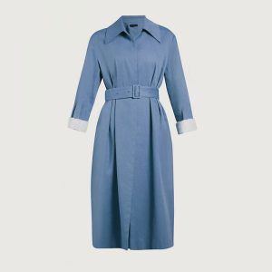 Denim Long Coat
