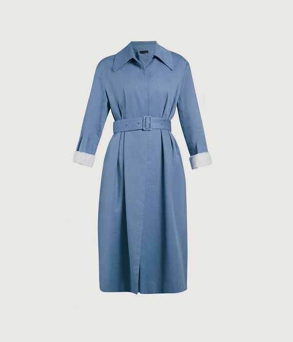 Denim Long Coat